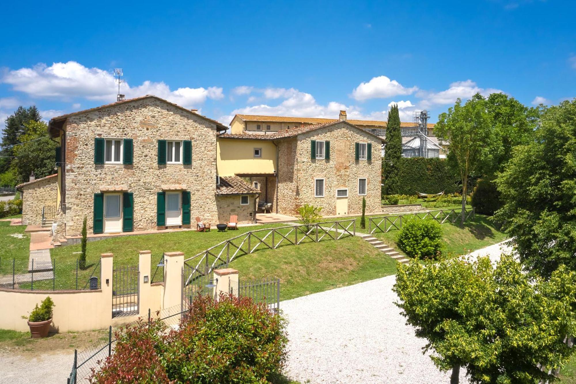 סן פיירו א סייבה Agriturismo Borgo Scaffaia מראה חיצוני תמונה